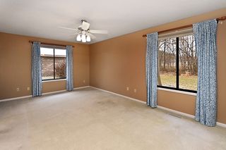 Large master bedroom backs to woodland