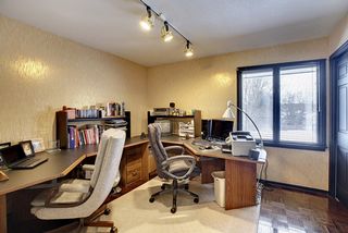 One of the large bedrooms is currently setup as an in-home office