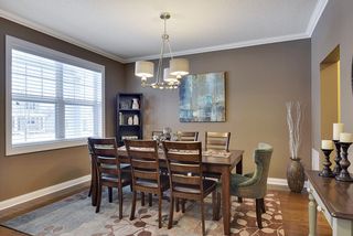 Formal dining room - spacious, and open. Crown moldings and deep baseboards enhance the space.