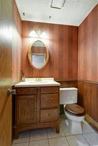 main floor powder room