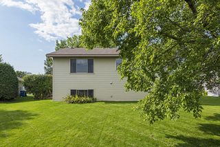 Large back yard 