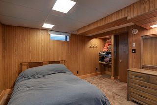 Spacious lower level bedroom with nearby full bath
