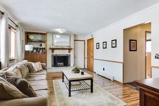 Family room off of the dining room leads to other areas of the home