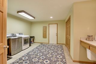 Mudroom/Laundry Room is huge with large closet and door to garage 