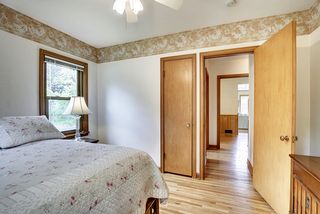 Roomy bedroom on main level.