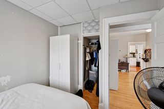 Another View of Bedroom in Apt #3,
Features Hardwood floors and closet.
NOTE: Tenant had temporary wallpaper that was removed-Will be painted.