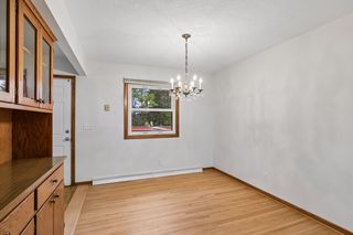 Dining area conveniently located just off the kitchen
