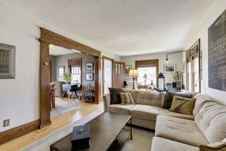 large comfortable living room on main level