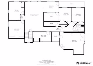 Lower level floorplan.