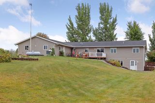 Back view of house
