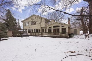 Backyard view of the large expansion!