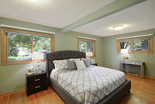 Master Bedroom with two large closets
