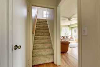 Stairway leading up to the office/loft and bedroom 3
