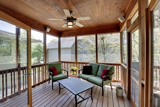 Ceiling fan creates that breeze on those still days