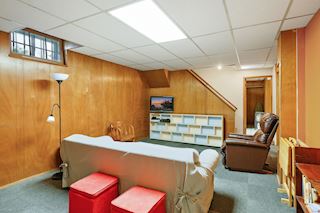 Basement family room