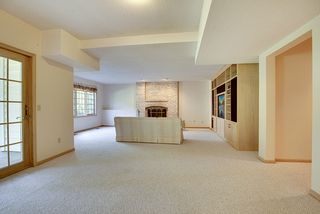 Large Family Room with built -ins and east facing windows make a great entertainment are.