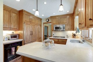 There Is A Wall Oven And A Sub Zero Refrigerator. 