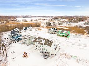 drone back of home