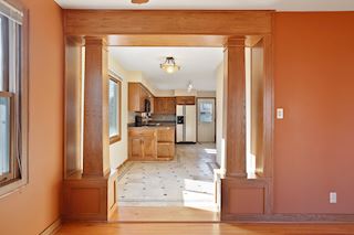 Many upgrades including custom woodwork