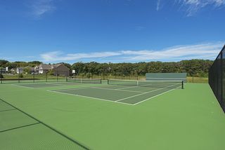 2 courts offer a spot for a great game or plenty of room to run around