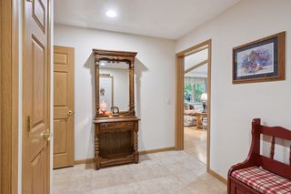 Entry from heated garage features heated tiles