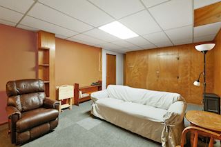 Basement family room