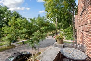 Building's balcony view
