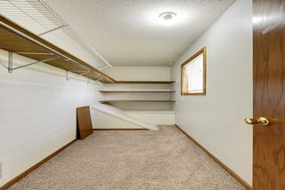 Huge walk-in closet in master bedroom