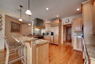 Well planned kitchen space, wood mode - maple cabinetry, special cabinet features and detailing.