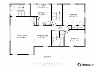 Unit 2 - Second Floor - FloorPlan