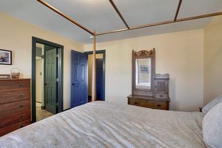 Master bedroom features walk in closet and private master bath