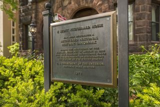 The F. Scott Fitzgerald House was Registered as a National Historic Landmark!