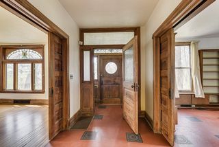 The Entry Foyer with Vestibule...