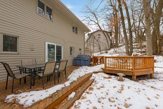 Back deck to entertain