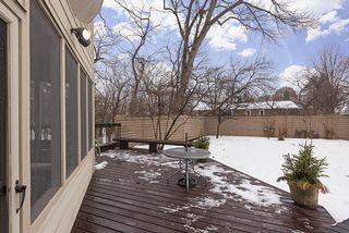 Privacy fencing separates the yards!