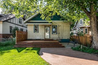 Back deck and patio