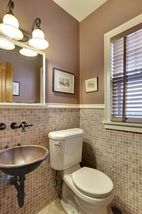 Don't miss Custom Main Floor Half-Bathroom with Copper Sink...