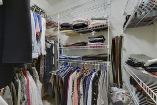 Walk-in closet with lots of room...
