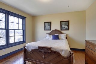 Bedroom #2 on the 2nd floor with great views of the back yard and pond