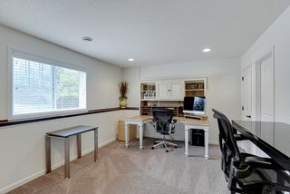 The lower level is currently set up as an office. This could be a family room or even a 4th bedroom. There is a rough-in for a 4th bathroom (including shower) on this floor.