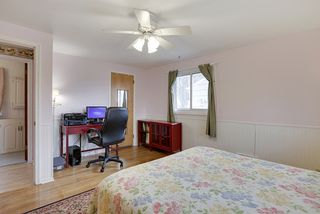 Master bedroom with walk-in closet...
