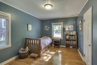 One of two spacious main floor bedrooms...