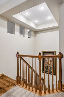 Beautiful Recessed Ceiling Detail with Lighting