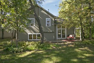 Numerous windows with back yard views.