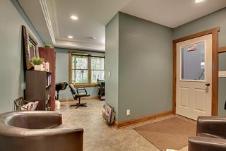 This is a separate room off the Lower Level currently being used as a Salon - this has a separate rear entry from the area outside the garage as well.