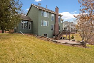 Rear view of home