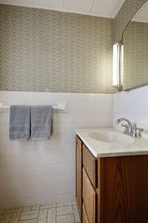 Upstairs half bath