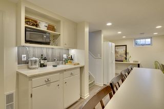 Counter space, perfect for game day appetizers and beverages. 