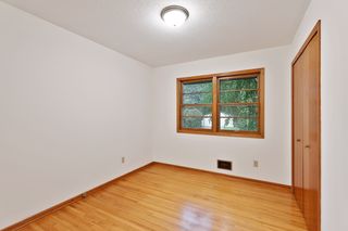Bedroom Three has a large double closet and wood floors.
