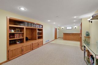 Built-In Entertainment Center in Lower Level